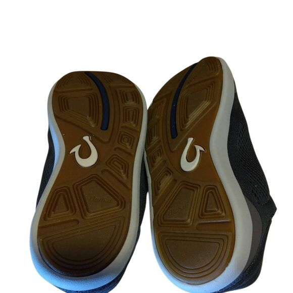 Olukau Moku Pae Men's Size 9 Gray Casual Shoe Comfort Outdoors Boat Slip On NWOT - Picture 9 of 11